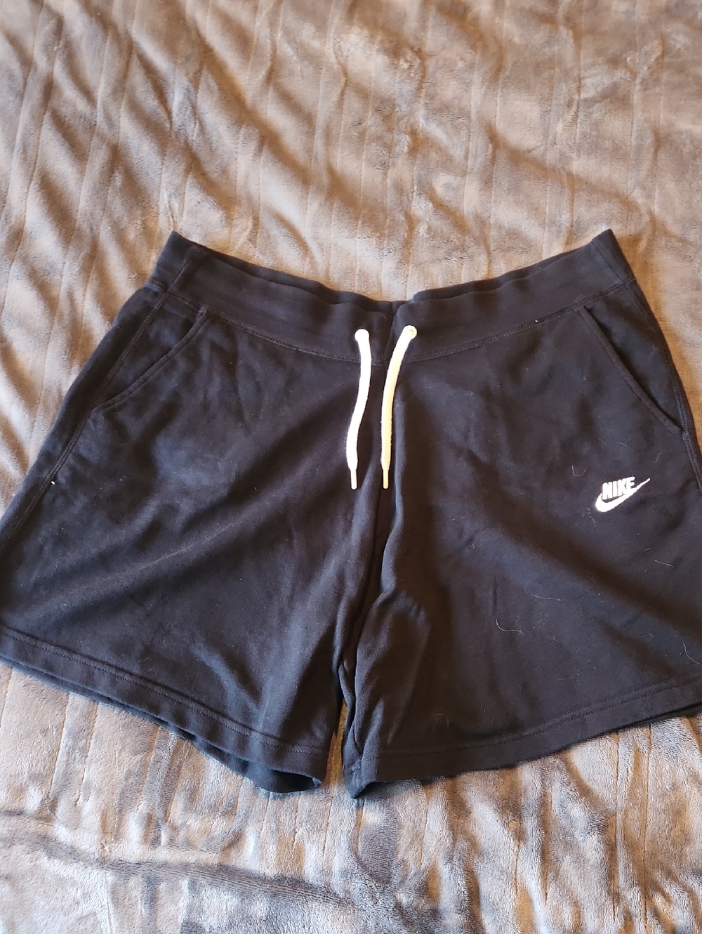 Nike Women’s Black Fleece Lounge Shorts Size Xxl